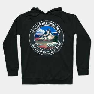 Glacier National Park Hiking and Travel Lovers Hoodie